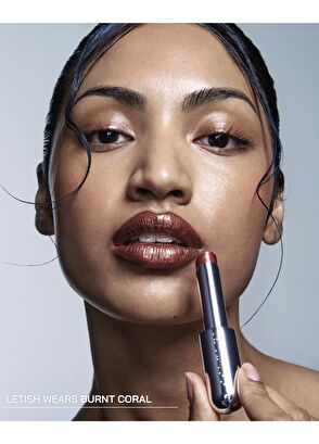 Isamaya Metal Lip Balm Burnt Coral - 5