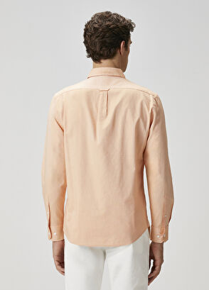 Beymen Club Comfort Fit Turuncu Oxford Gömlek - 6