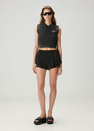 T By Alexander Wang Kadın Füme Süveter Gri Xs