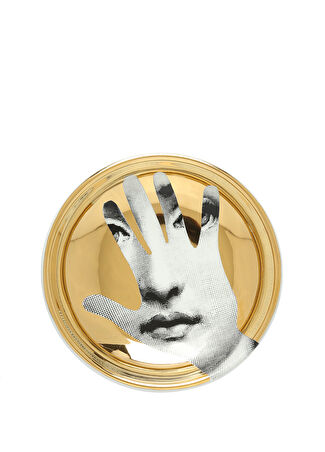 Fornasetti No 15 Baskılı Porselen Kül Tablası Çok Renkli -1