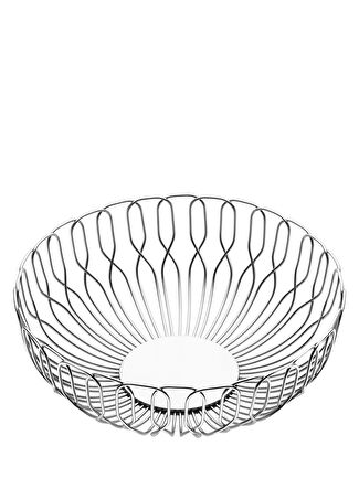 Georg Jensen Alfredo Small Çelik Ekmek Sepeti Gri -1