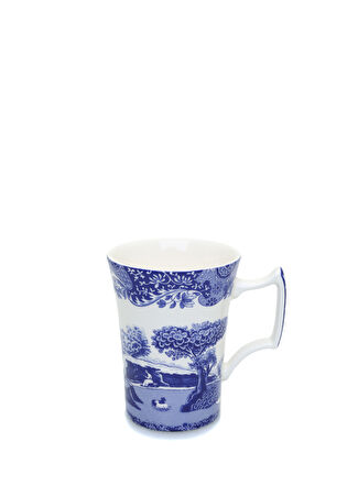 Spode Blue Italian Porselen Kupa Mavi -1