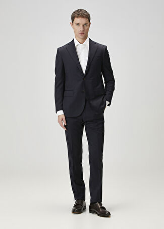 Corneliani Erkek Lacivert Yün Takım 58 It -1