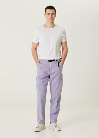 White Sand Erkek Kargo Pantolon Mor 46 It
