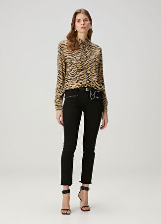 Zadig&voltaire Kadın Siyah Jean Pantolon 24 Us
