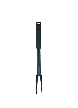 Via Gardenia Vaggan Paslanmaz Çelik Yapışmaz Izgara Çatalı 45-5 Cm Siyah -1