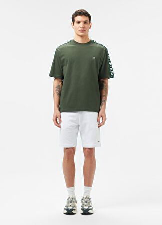 Lacoste Erkek Beyaz Regular Fit Şort L/xl -1