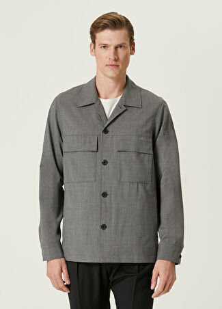 Paul Smith Erkek Gri Yün Ceket S