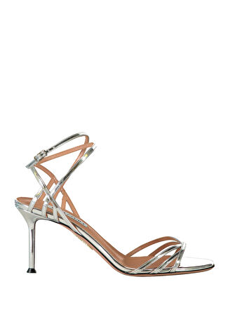 Aquazzura Kadın Polanco Silver Sandalet Gri 39 -1