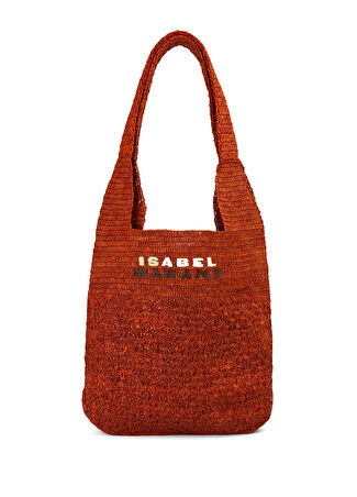 Isabel Marant Kadın Praia Medium Turuncu Alışveriş Çantası