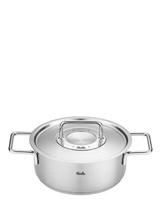 Fissler Pure Collection Metal Kapak Kısa Çelik Cere 24 Cm Çok Renkli -1