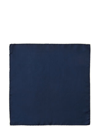 Beymen Collection Collection Erkek Lacivert Beyaz İpek Poşet Mendil It
