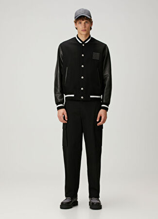 Givenchy Erkek Siyah Kargo Pantolon 50 It