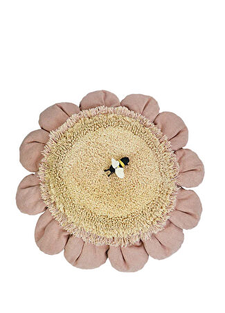 Lorena Canals Pink Daisy Çocuk Yer Minderi Çok Renkli -1