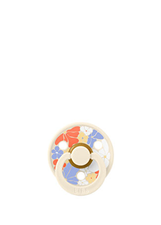 Bibs Bebek Studio Colour Flower Ivory Emzik 0-6 Ay -1