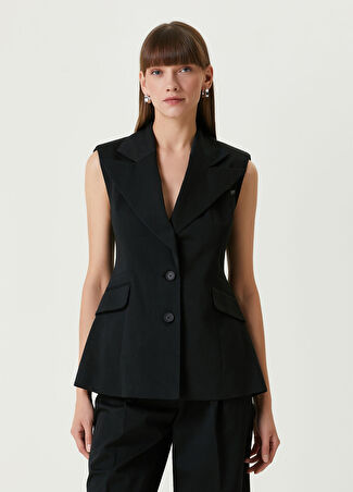 Allsaints Kadın Hally Siyah Yelek 4 Uk