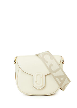 Marc Jacobs Kadın The Covered J Deri Çanta Bej