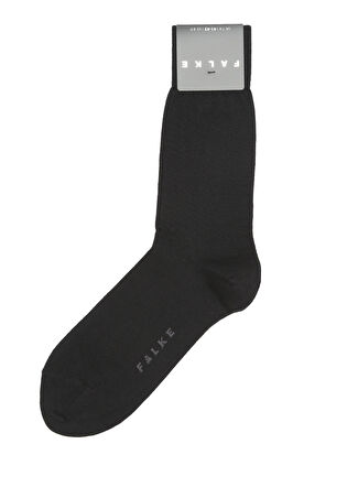 Falke Erkek Siyah Keten Çorap 45-46