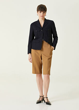 Dries Van Noten Kadın Camel Bermuda Kahverengi 34 It
