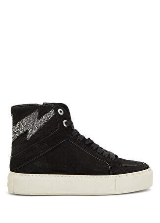 Zadig&voltaire Kadın Siyah Süet Sneaker 36