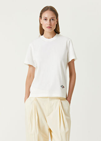 Bottega Veneta Kadın Beyaz T-Shirt Xs