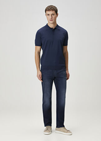 7 For All Mankind Erkek Koyu Mavi Jean Pantolon Lacivert 33 It -1
