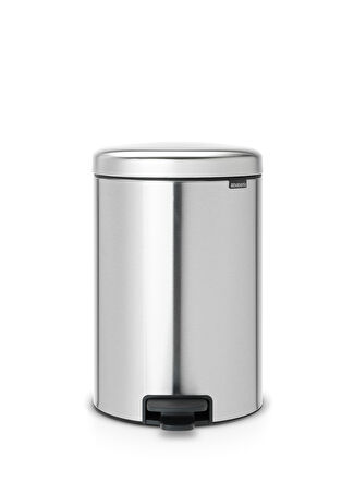 Brabantia Newicon Fpp Matt Steel Pedallı Mutfak Çöp Kovası 20 Lt Gri -1