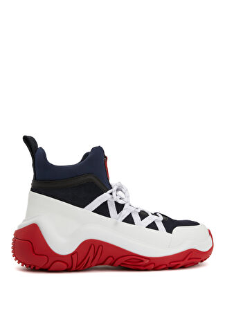 Christian Louboutin Erkek Anapur Lacivert Deri Sneaker 44 -1