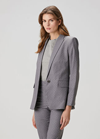 Zadig&voltaire Kadın Valse Gri Taşlı Blazer 34 It