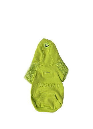 Moshiqa I Woof U Yeşil Köpek Hoodie Xl -1