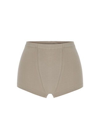 Tiny Brand Kadın Açık Kahverengi Yüksek Bel Dar Boxer Xs -1