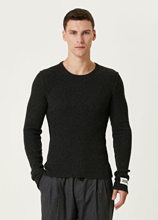 Dolce&gabbana Erkek Gri Yün Triko 46 It