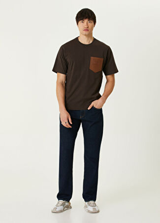 Dolce&gabbana Erkek Lacivert Garni Detaylı Jean Pantolon 52 It