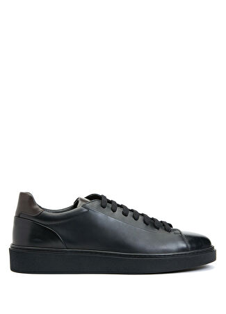 Beymen Club Erkek Siyah Deri Sneaker 42 -1