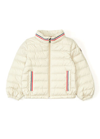 Moncler Erkek Çocuk Açık Bej Kapitoneli Ceket 18-24 Ay -1