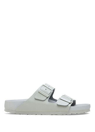Birkenstock Kadın Arizona Gri Deri Terlik 35