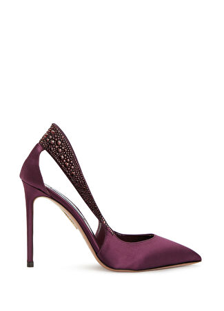 Aquazzura Kadın Mor Topuklu Ayakkabı 36