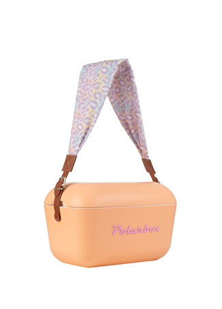 Polarbox Prinkstyle Animal Classic Sorbete - Rose Kayışlı Soğuk Ve Sıcak Tutucu Termal Çanta 20 Lt Turuncu -1
