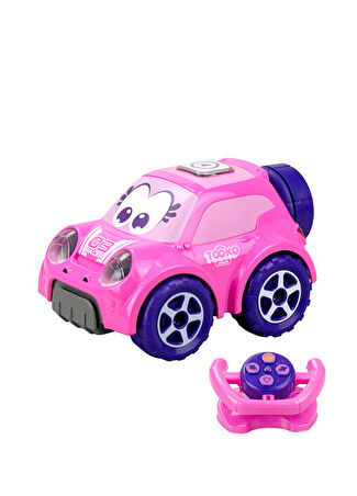 Silverlit Çocuk Tooko Beni Takip Et Crossroad Pembe Kumandalı Aracım -1