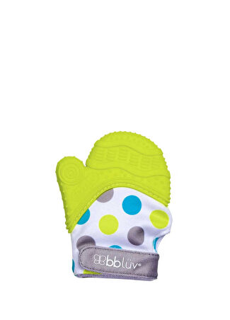 Bblüv Bebek Glüv Yeşil Diş Kaşıyıcı Eldiven -1