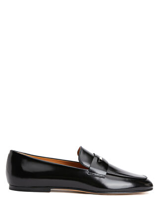 Tod's Kadın Siyah Deri Loafer 40 -1