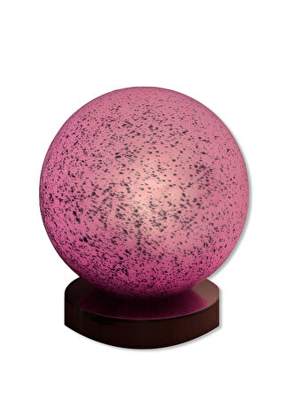 Studio Chaka Purple & Black El Yapımı Cam Üfleme Masa Lambası Çok Renkli -1