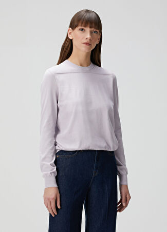 Jil Sander Kadın Triko Mor 36 It