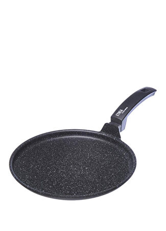 Moneta Etnea Alüminyum Yapışmaz Krep Tavası 28 Cm Siyah -1