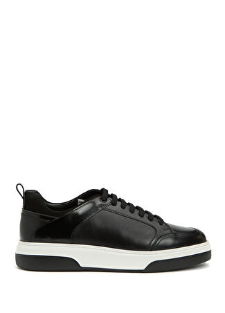Beymen Club Erkek Siyah Deri Sneaker 45 -1