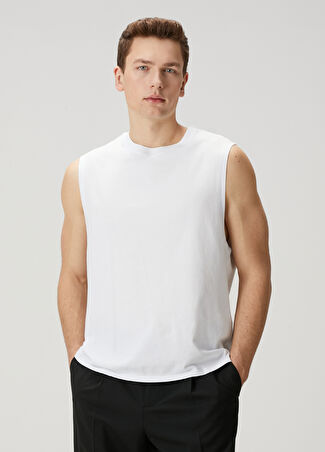 Academia Erkek Beyaz Oversized Atlet L -1