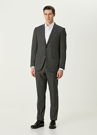 Zegna Erkek Gri Yün Takım 56 It