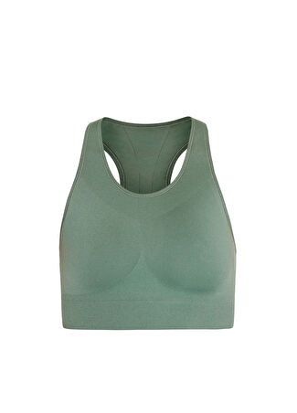 Sweaty Betty Kadın Stamina Workout Bra Yeşil Kolsuz Spor Atlet S -1
