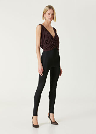 Magda Butrym Kadın Super Skinny Siyah Tayt 40 Us