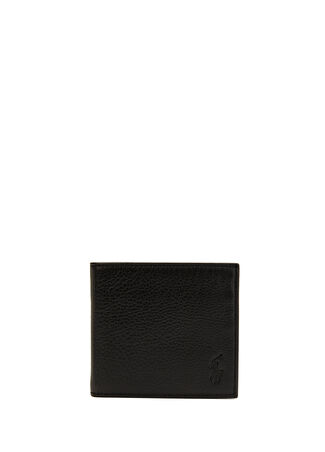 Polo Ralph Lauren Erkek Siyah Deri Cüzdan -1